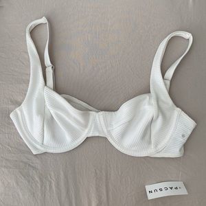 PacSun white bikini top